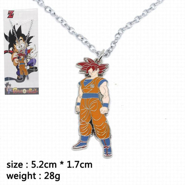 Dragon Ball Saiyan Goku Zamasu Necklace for Men Women