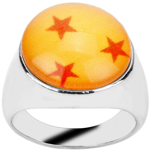 Dragon Ball Goku Z Stars Rings for Men Women Cosplay Punk Jewelry
