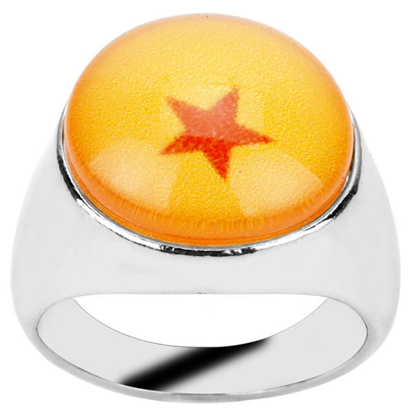 Dragon Ball Goku Z Stars Rings for Men Women Cosplay Punk Jewelry
