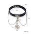 Dragon Ball Punk Goth Choker Goku Leather Necklace Gifts Idea for Men Women