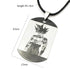 Dragon Ball Goku Saiyan Dog Tag Necklace Chain Gifts for Men Women