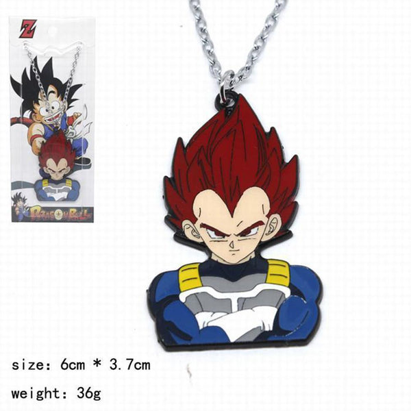 Super Dragon Ball Saiyan Zamasu Goku Necklace for Men Women